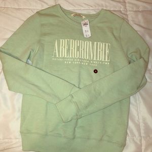 Teal Abercrombie & Fitch Sweatshirt